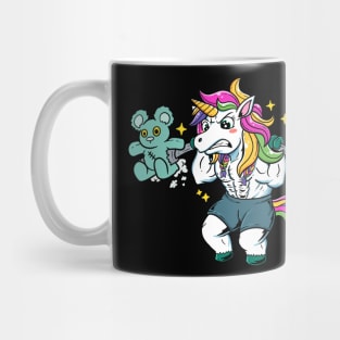 The Mighty Horns: Unleashing Power at the Unicorn Squat Gym Mug